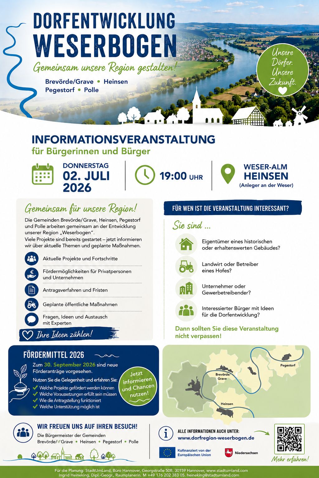 Heinsen, Dorfentwicklung, 2026