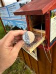 Stempelkiste mit halben Stempel.